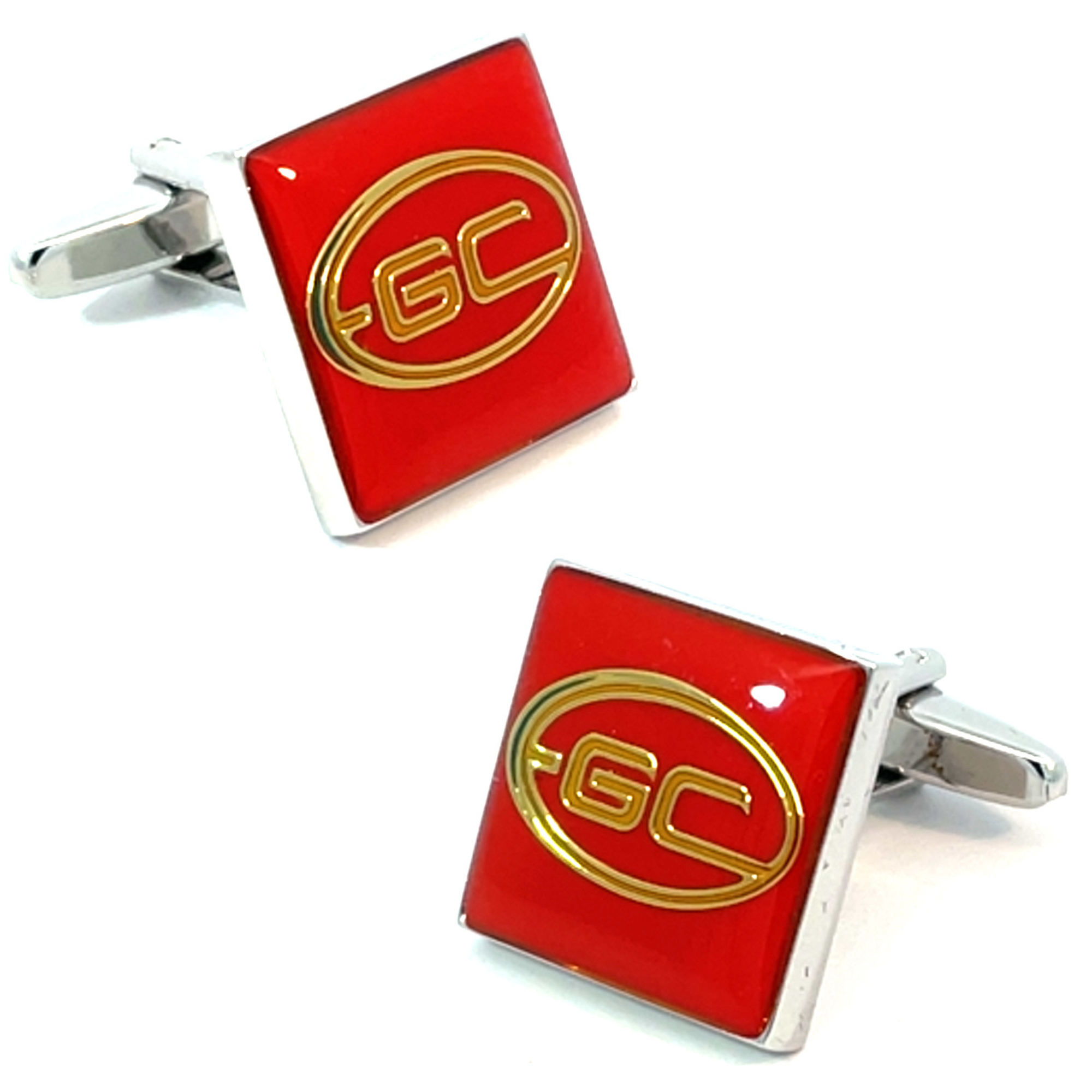 Colour Gold Coast Suns Cufflinks