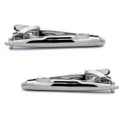 Submarine Tie Clip in Shiny Silver