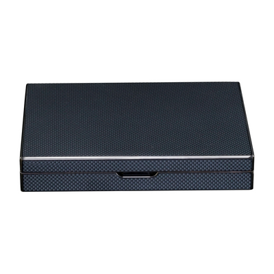 10 CT Carbon Fibre Wooden Humidor