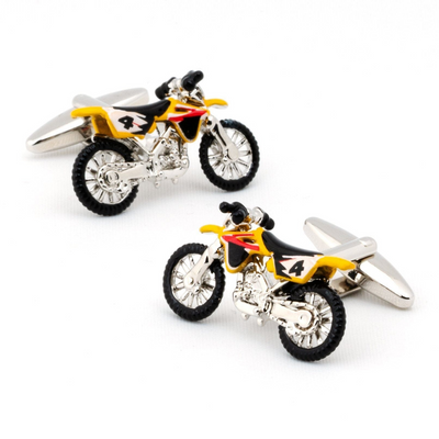 Motorcross Bikes Cufflinks