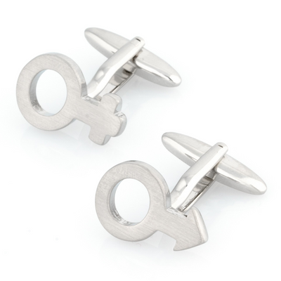 Male and Female Gender Symbol Cufflinks