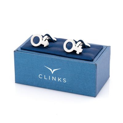 Male and Female Gender Symbol Cufflinks