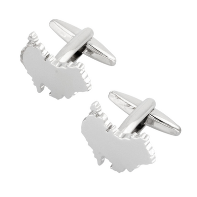 Outline Australian Map Cufflinks