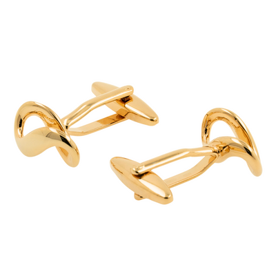 Gold Infinity Symbol Cufflinks