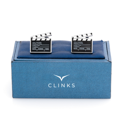 Hollywood Clapper Board Movie Cufflinks