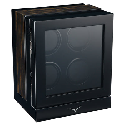 Sydney Watch Winder Box for 4 Watches in Black