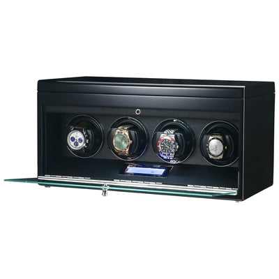 Vancouver Watch Winder for 4 Black