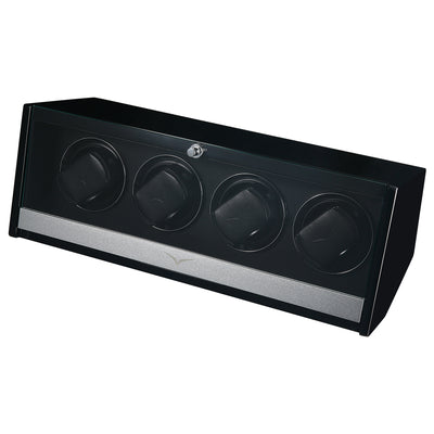 Theodore Watch Winder for 4 Black