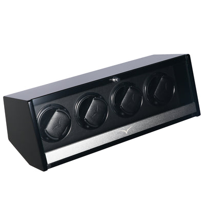 Theodore Watch Winder for 4 Black