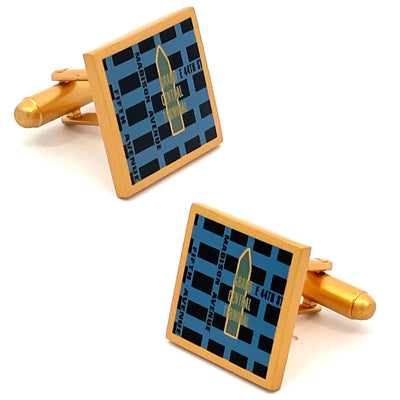 Map of New York NY Cufflinks