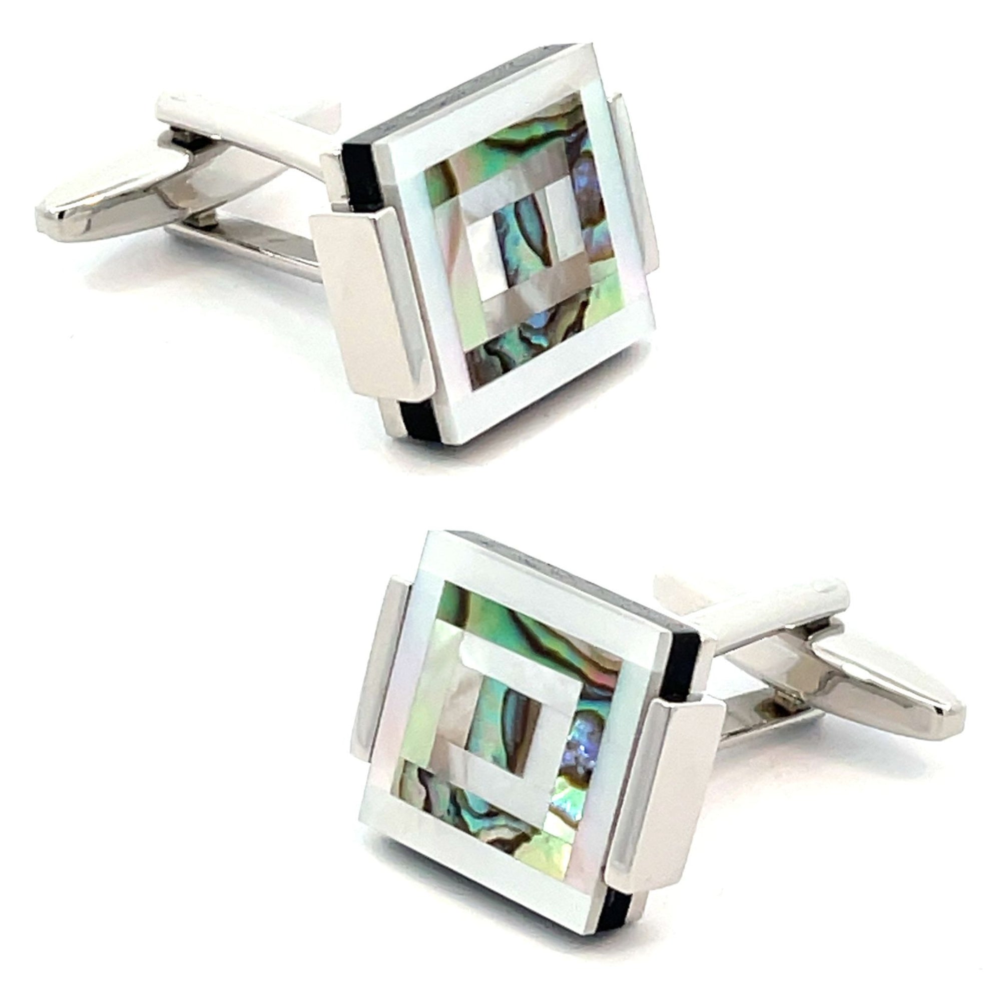 Mother of Pearl Natural Shell Cufflinks