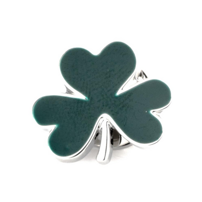 Irish Shamrock Lapel Pin