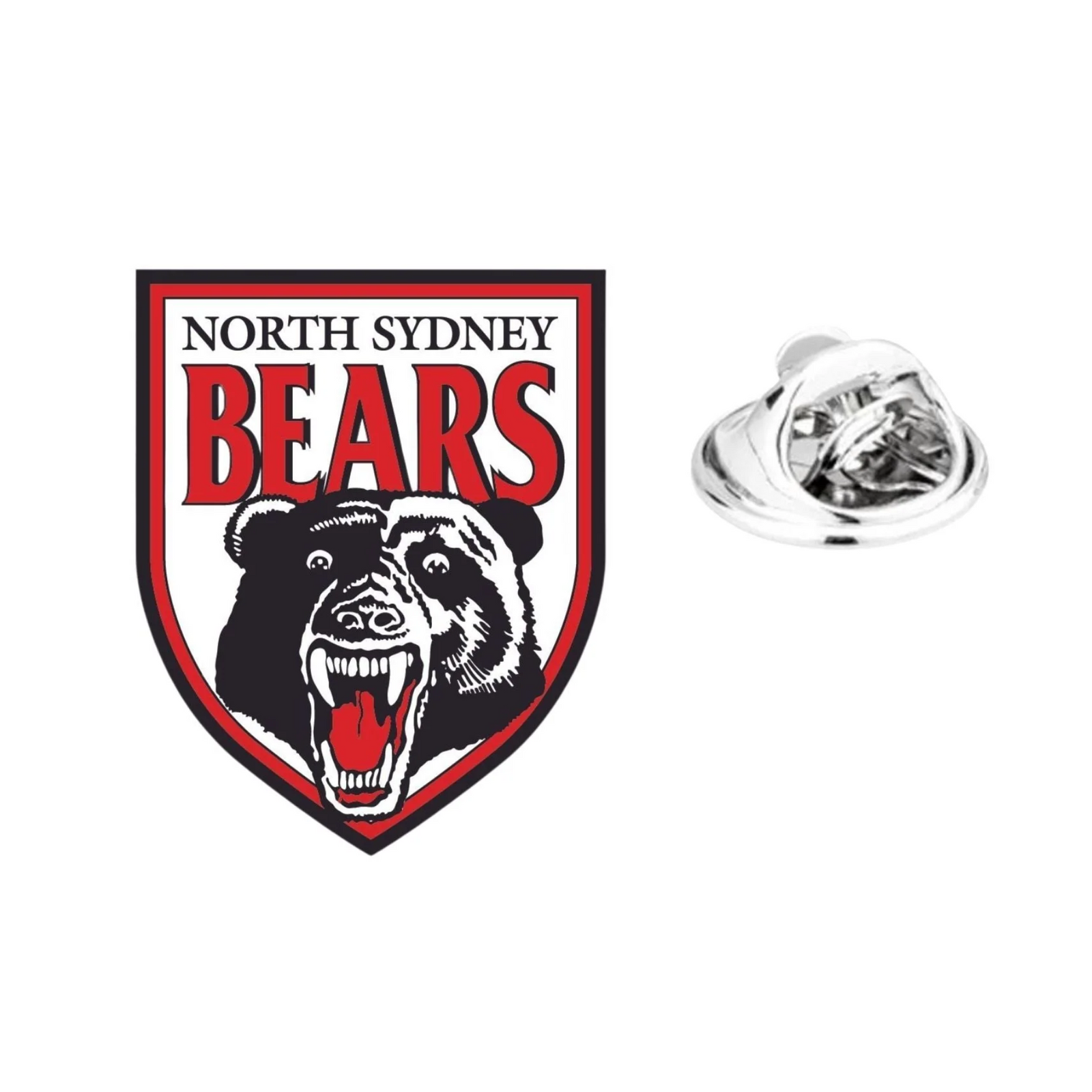 North Sydney Bears Heritage NRL Pin