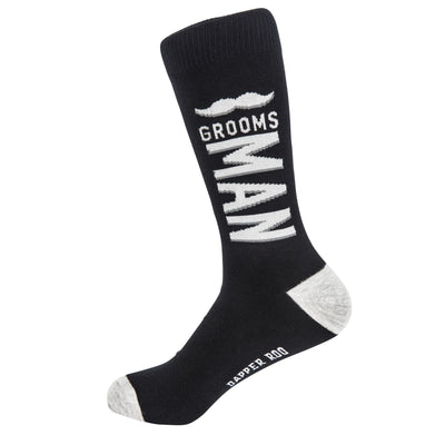 Groomsman Wedding Party Bamboo Socks by Dapper Roo