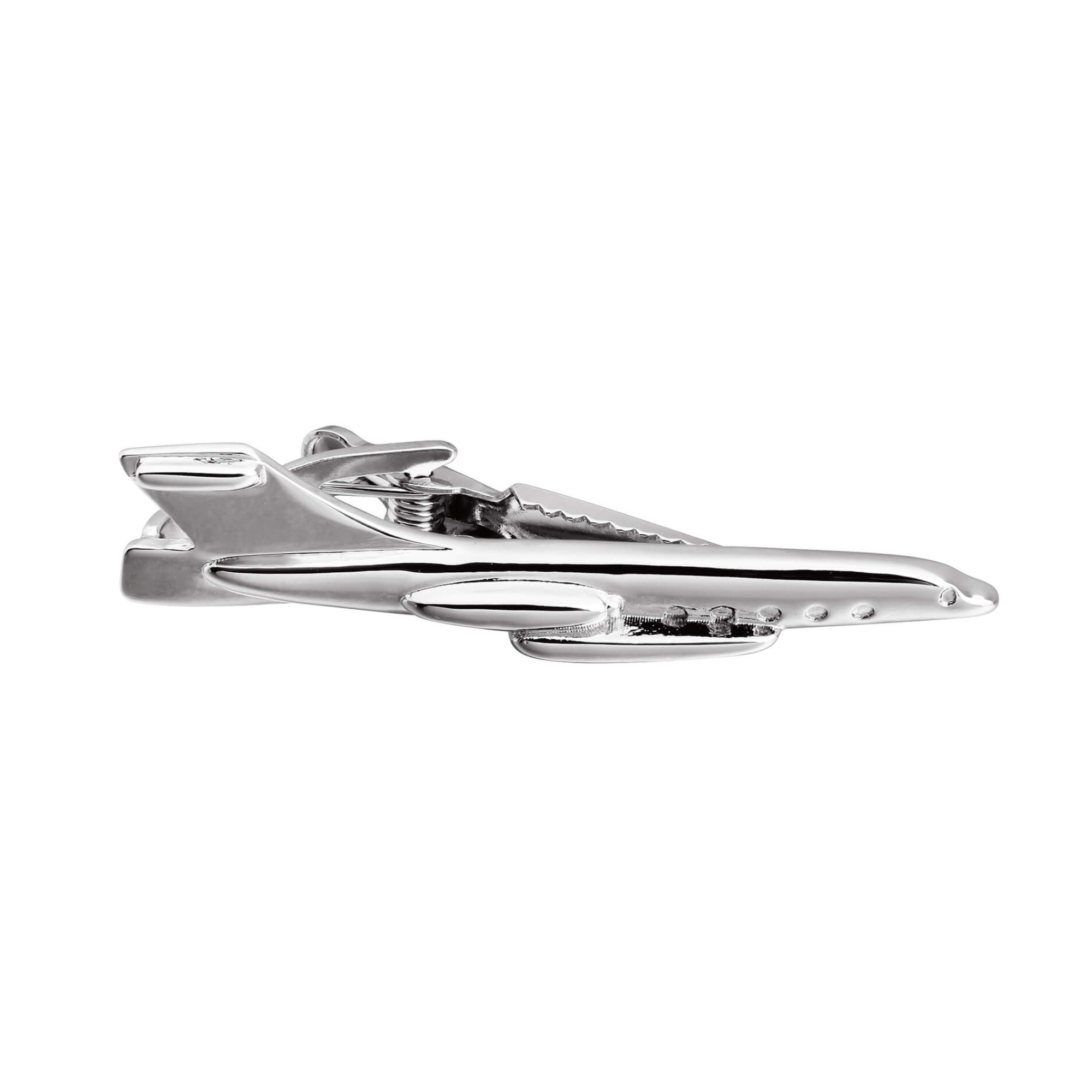 Jet Plane Tie Clip