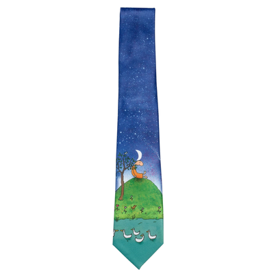 Moonstruck Limited Edition Michael Leunig Tie