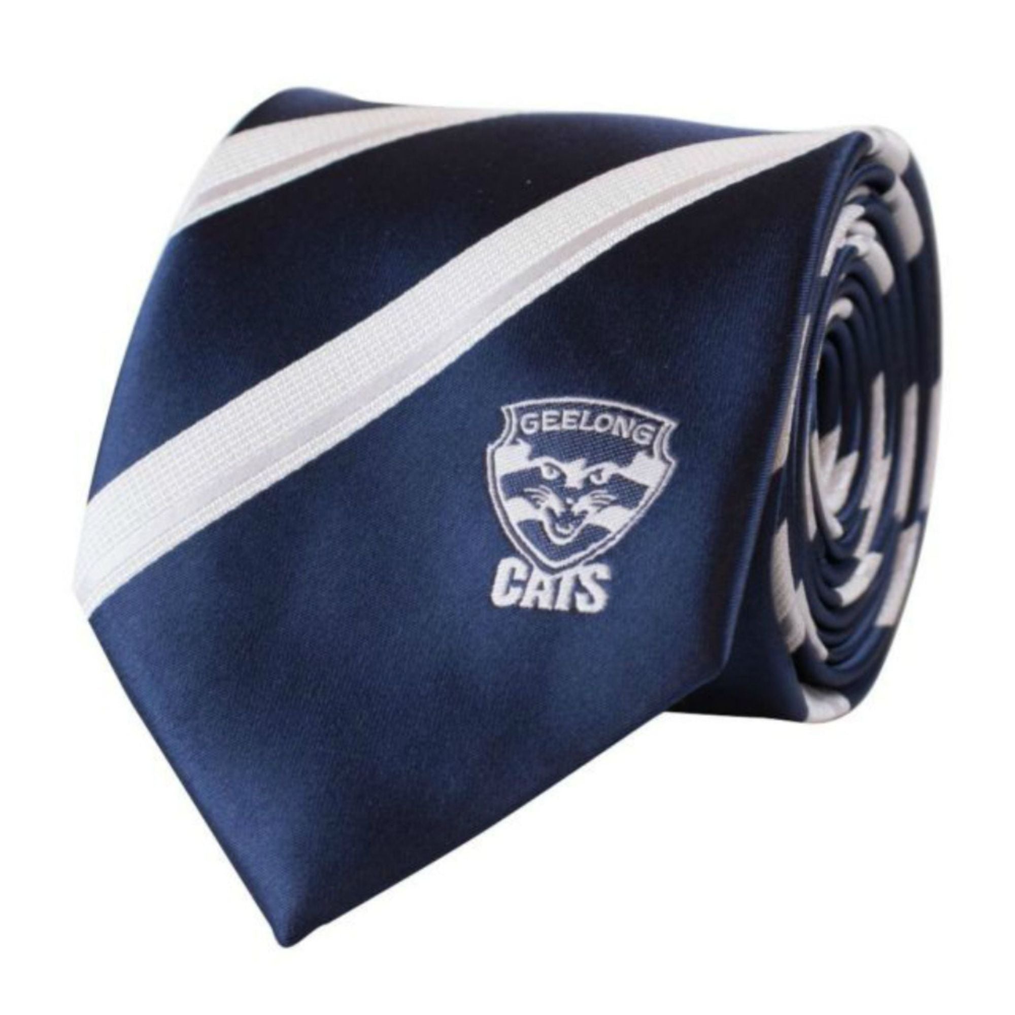 Geelong AFL Microfibre Tie