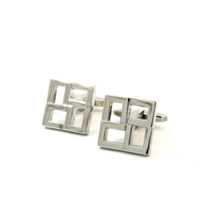 Adjoining Squares Cufflinks