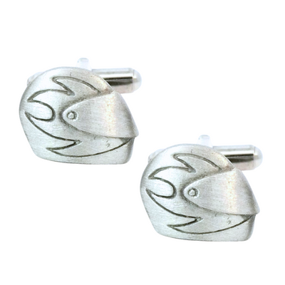 Bikies Helmet Cufflinks