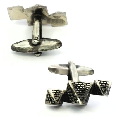 Egyptian Pyramids Cufflinks