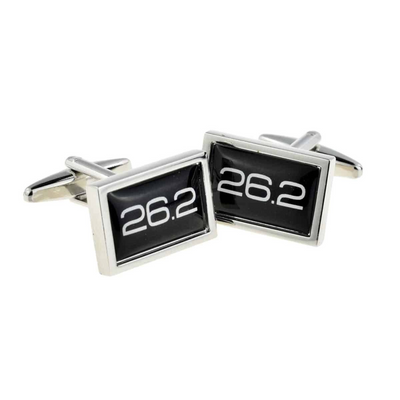 26.2 Miles Marathon Runner Cufflinks