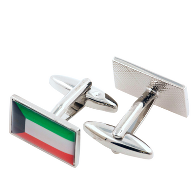 Flag of Kuwait Cufflinks