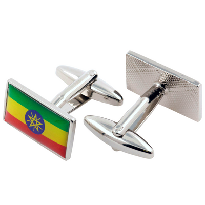 Flag of Ethiopia Cufflinks