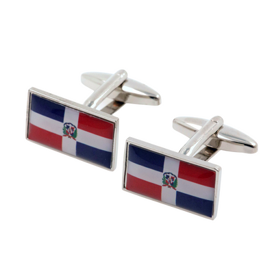 Flag of Dominican Republic Cufflinks