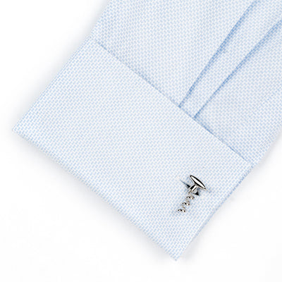 Corkscrew Wine Cufflinks