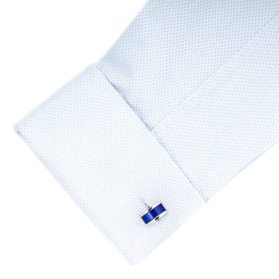 Royal Blue Cateye Cufflinks