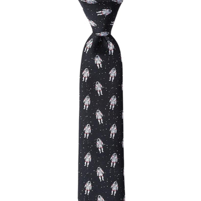 Floating Astronauts Skinny Tie