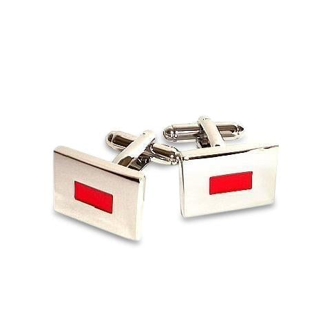 Red Letterbox Cufflinks