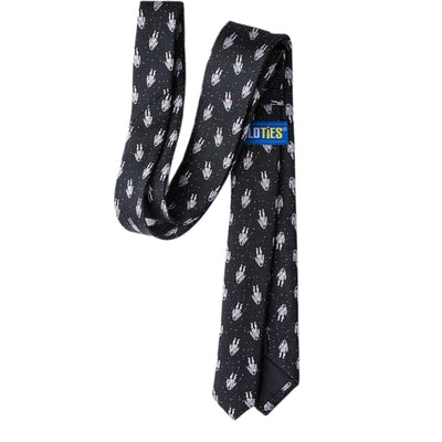 Floating Astronauts Skinny Tie