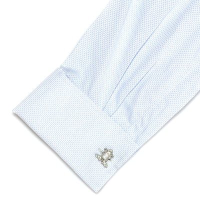 Silver Frog Cufflinks