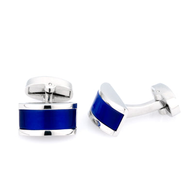 Royal Blue Cateye Cufflinks