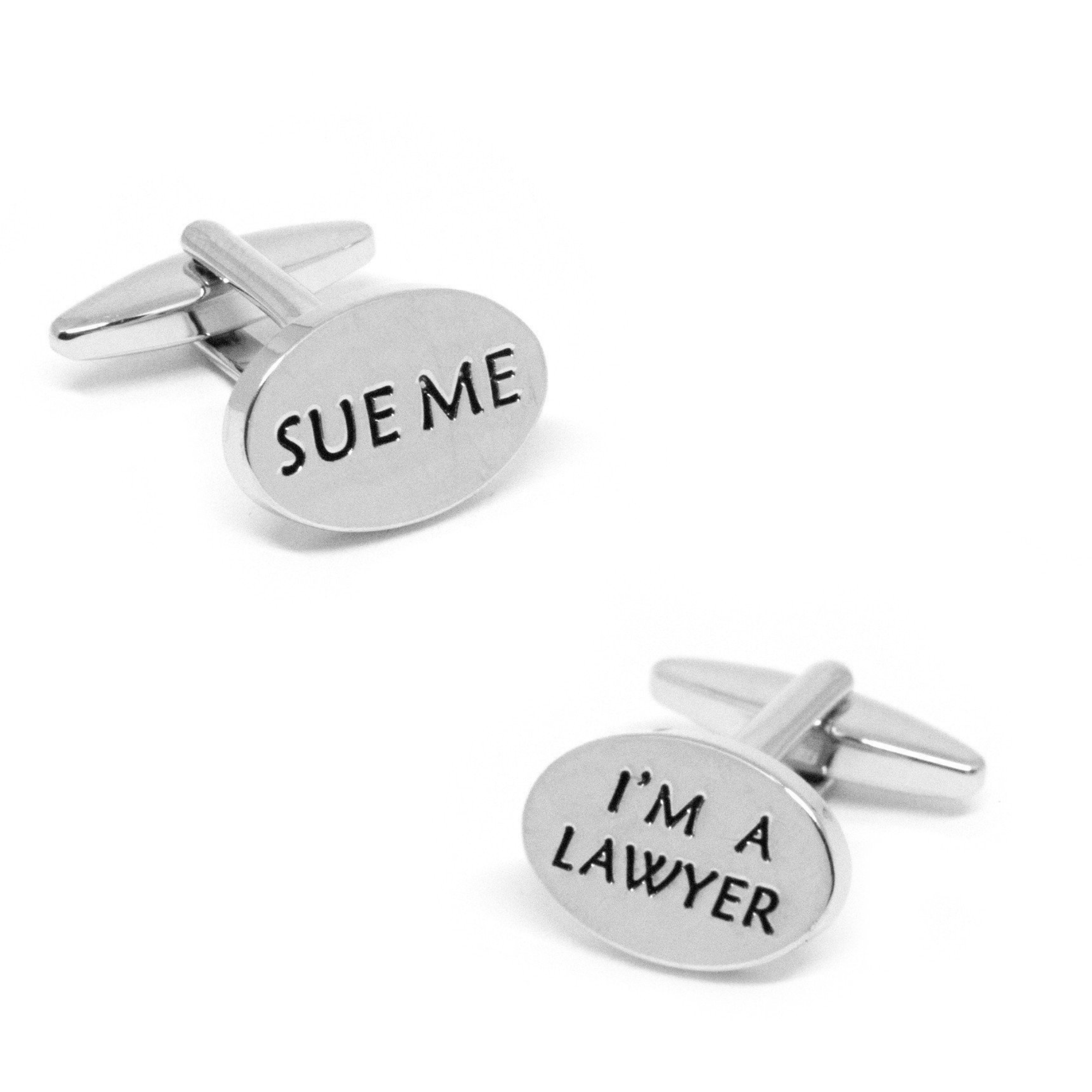 "Sue Me, I'm a Lawyer" Cufflinks
