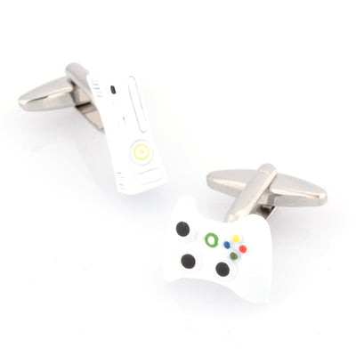 White Xbox Cufflinks