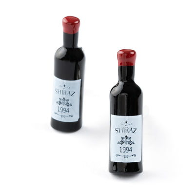 Shiraz Red Wine Bottle Cufflinks