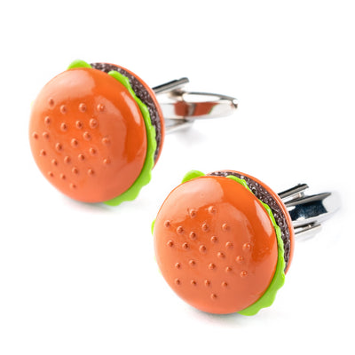 Colour Hamburger Cufflinks