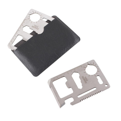 11 in 1 Credit Card Survival Multi Tool