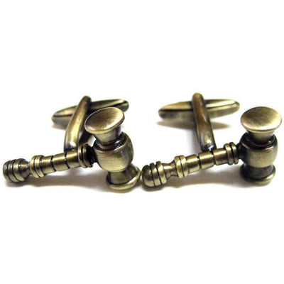 Auctioneer / Judge Gavel Cufflinks Antique, Novelty Cufflinks, CL9198, Mens Cufflinks, Cufflinks, Cuffed, Clinks, Clinks Australia