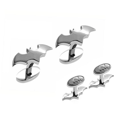 Batman Cufflinks Silver, Silver Cufflinks, CL5802, DC Comics, Mens Cufflinks, Cufflinks, Cuffed, Clinks, Clinks Australia