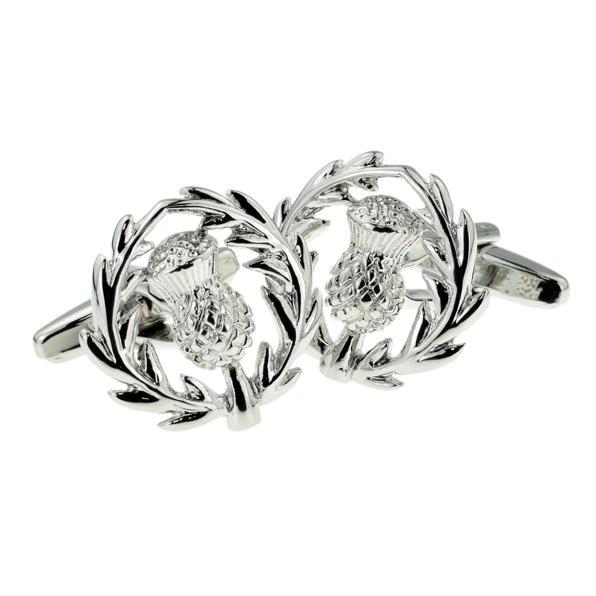 Scottish Thistle (Round) Cufflinks