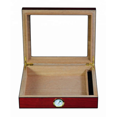 12-20 CT Cherry Cigar Humidor Spanish Cedar Box for Cigars