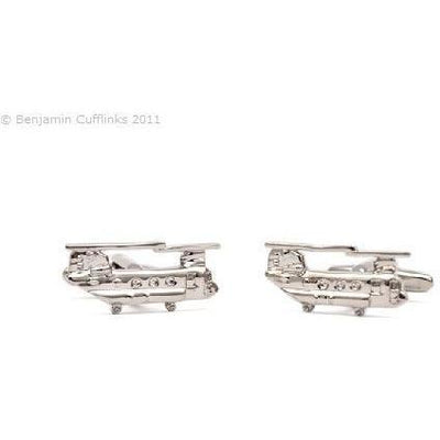 Chinook Helicopter Cufflinks