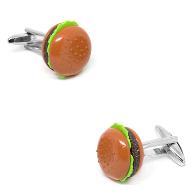 Colour Hamburger Cufflinks