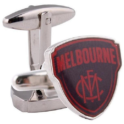 Colour Melbourne FC AFL Cufflinks