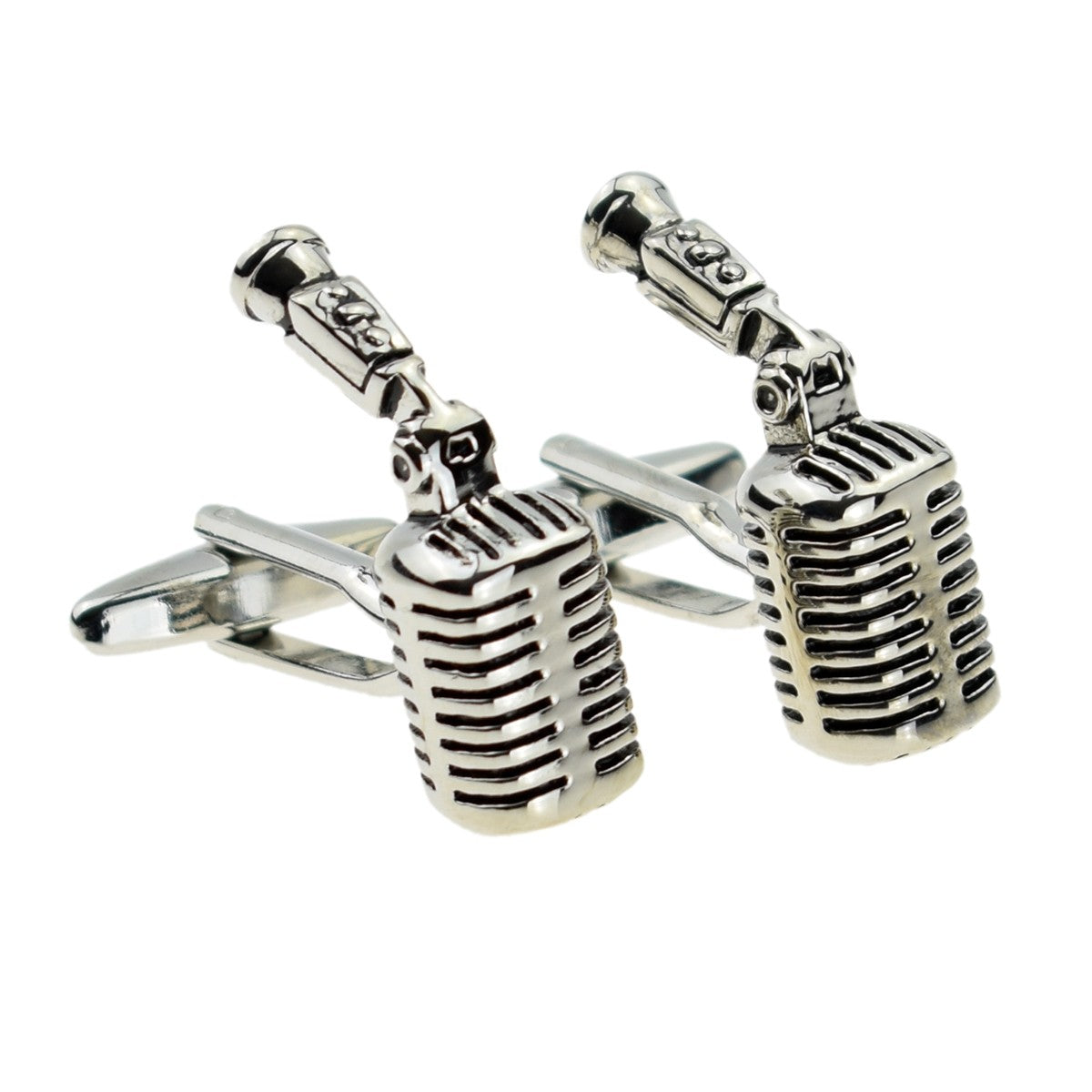 Retro Studio Microphone Cufflinks