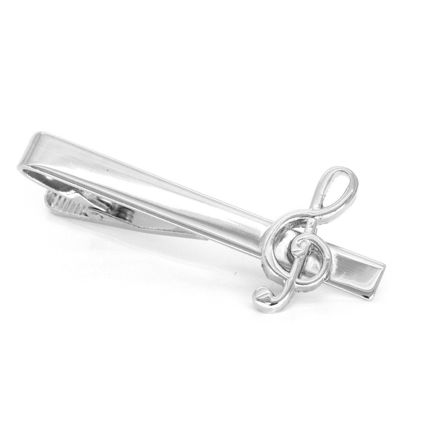 Treble Clef Tie Clip