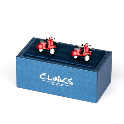 Red Scooter Cufflinks